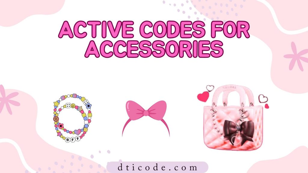 active dti codes for accessories