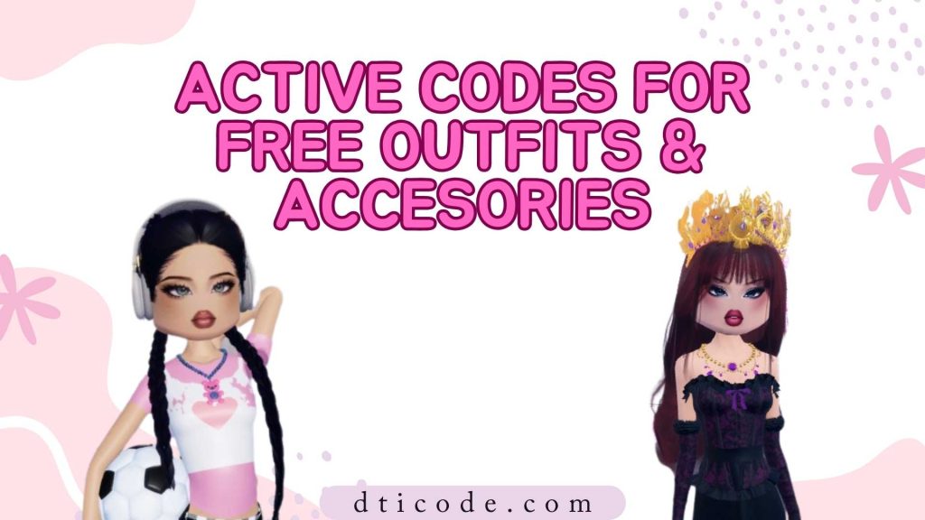 Dress to impress dti codes banner for outfits and accessories