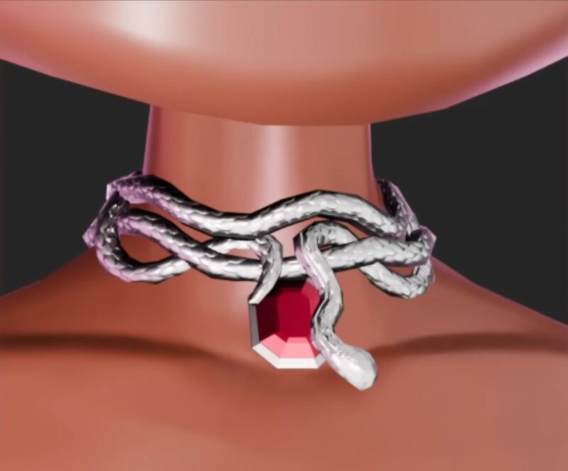 Snake Choker Necklace