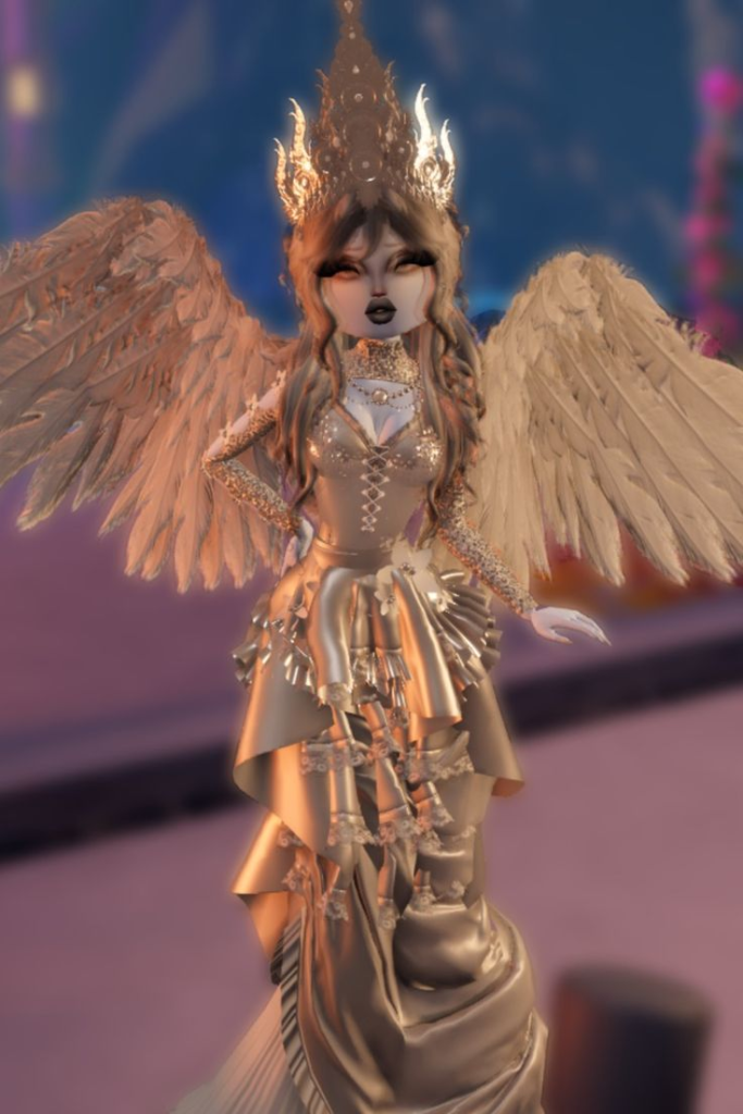 celestial themed outfit in dti