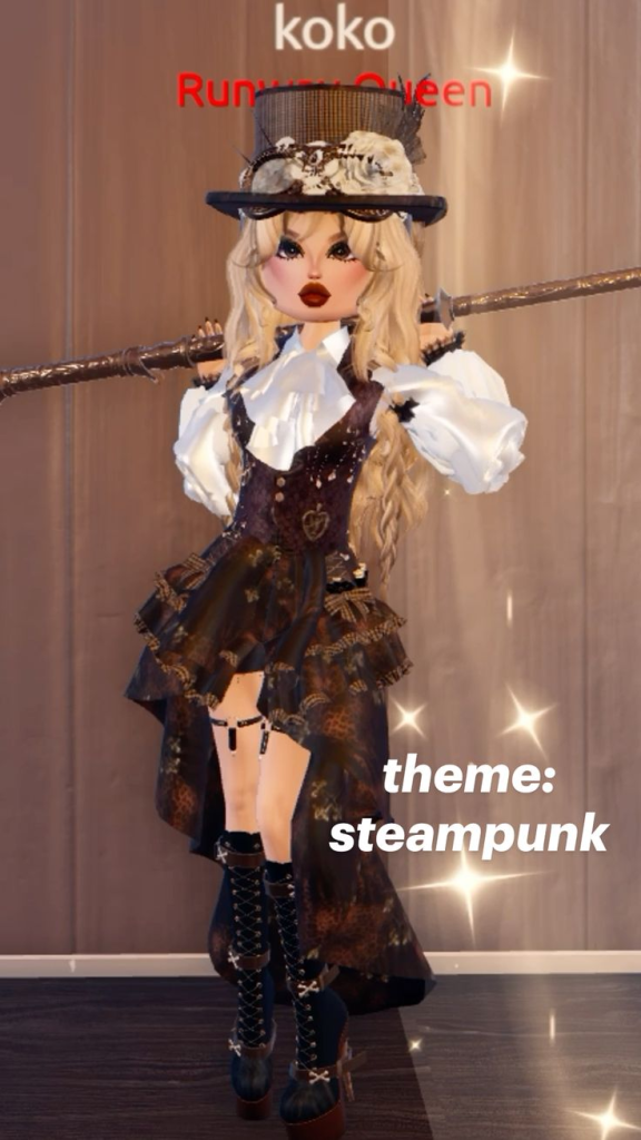 steampunk theme outfit