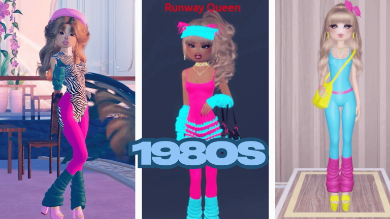 1980s Outfit Ideas for Dress To Impress Banner