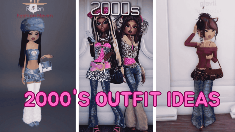 2000s Outfit Ideas for Dress To Impress Banner