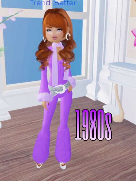 1980s Theme dress